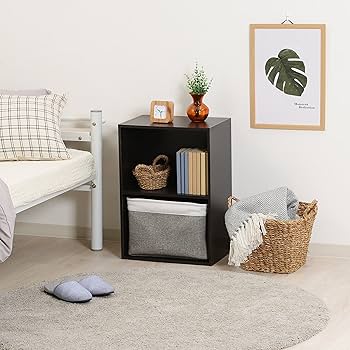 Amazon｜不二貿易(Fujiboeki) カラーボックス 2段 幅41.8×奥行29