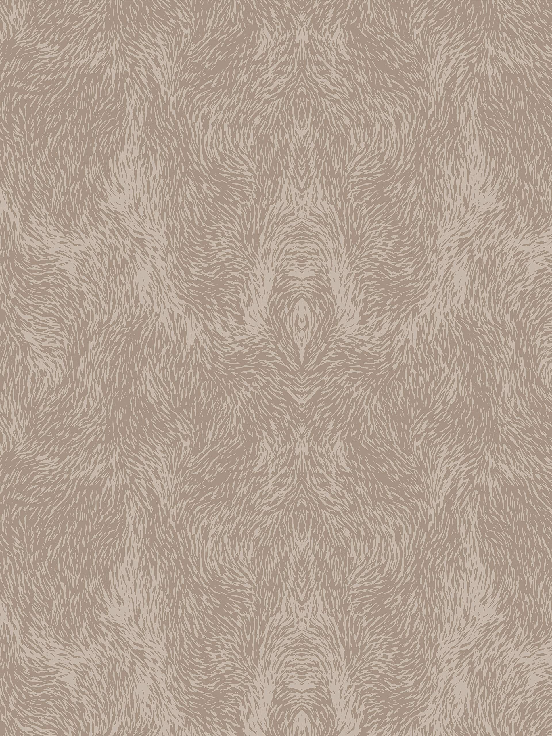 Décopatch - Ref FDA805C - Brown Fur Effect Pattern Paper Pack - Each Sheet 30 x 40cm, Pack of 20 Paper Sheets - Best Used With Décopach Glue & Varnish, Brown