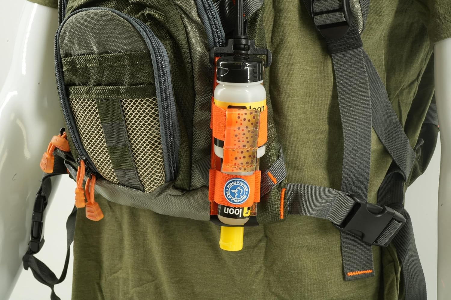 Loon Outdoors Aquel and Easy Dry Dry Fly Floatant with Kingfisher Combo Holder