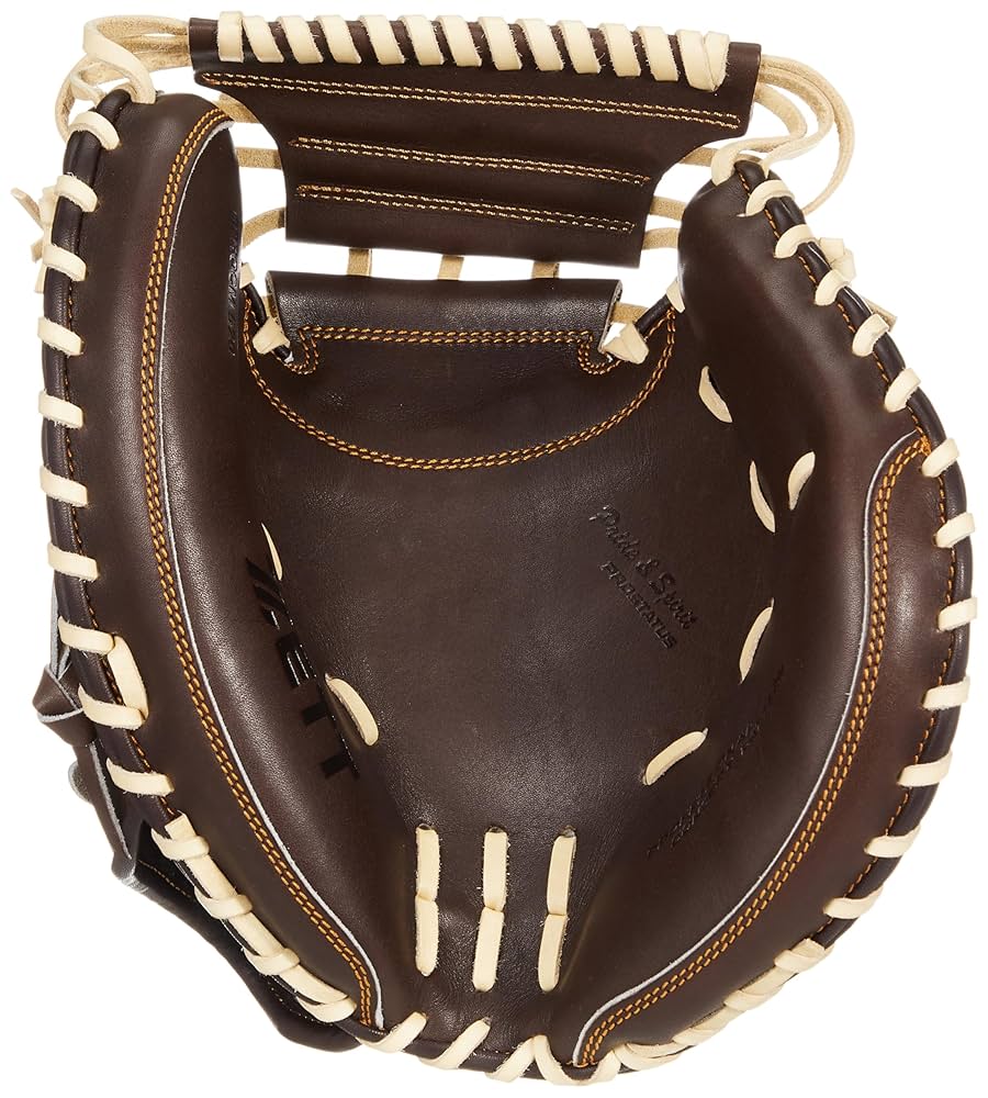 新品 ZETT 硬式キャッチャーミット プロステイタス 右投げ ZETT】硬式 キャッチャー ミット プロステイタス 捕手用