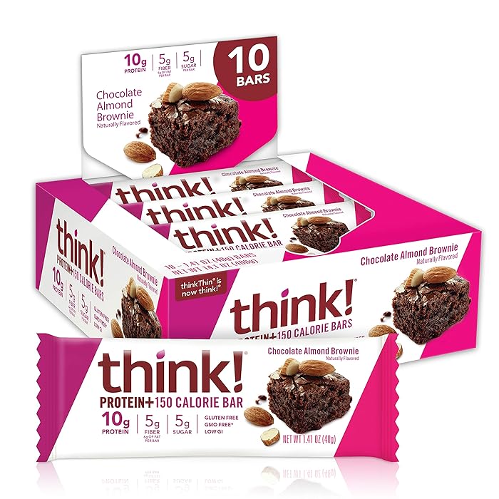 Buy think! Protein Bars with Chicory Root for Fiber, Digestive Support