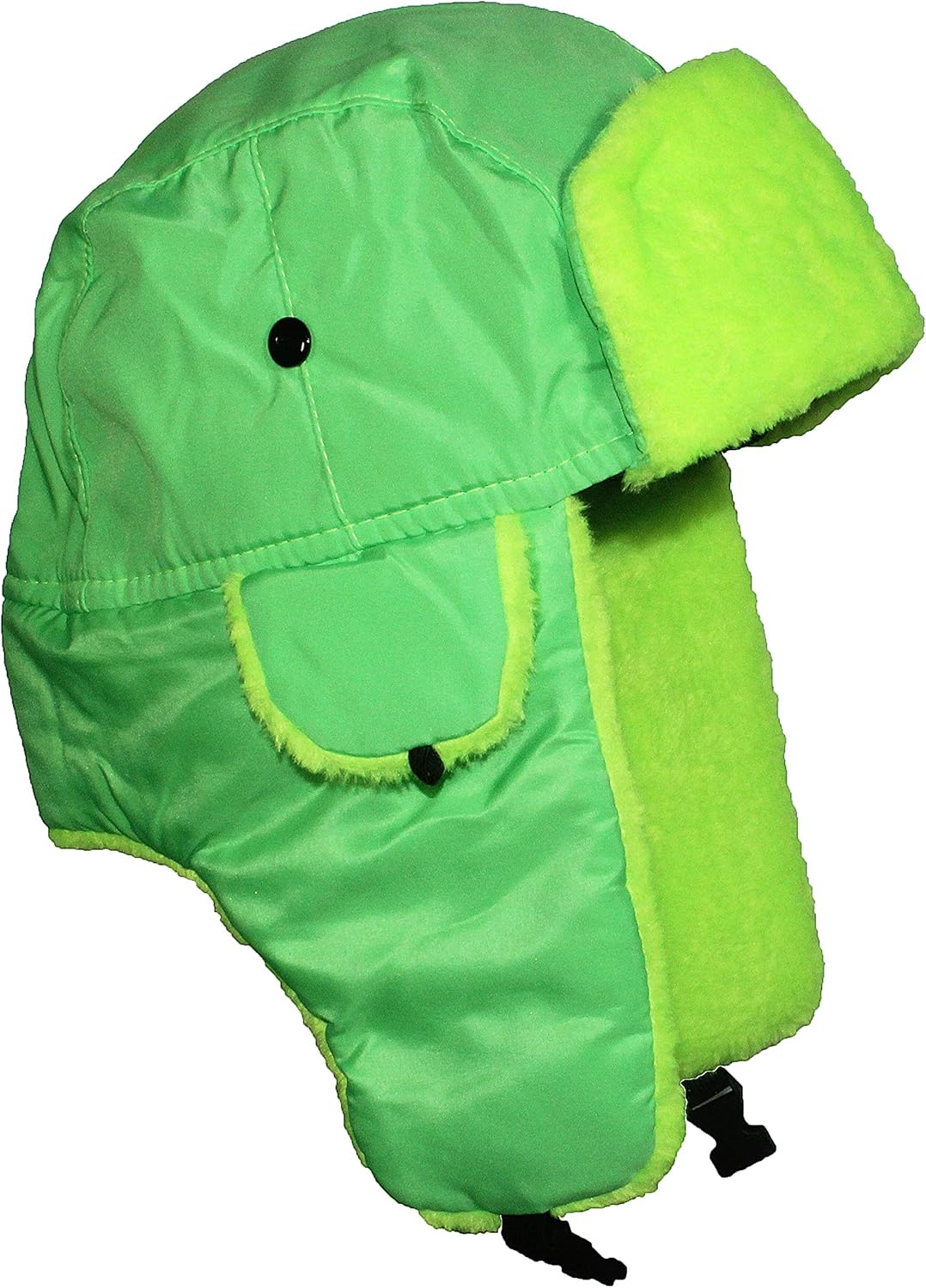 Big Kids Lightweight Neon Russian/Trooper Faux Fur Cap(One Size) - Image 2