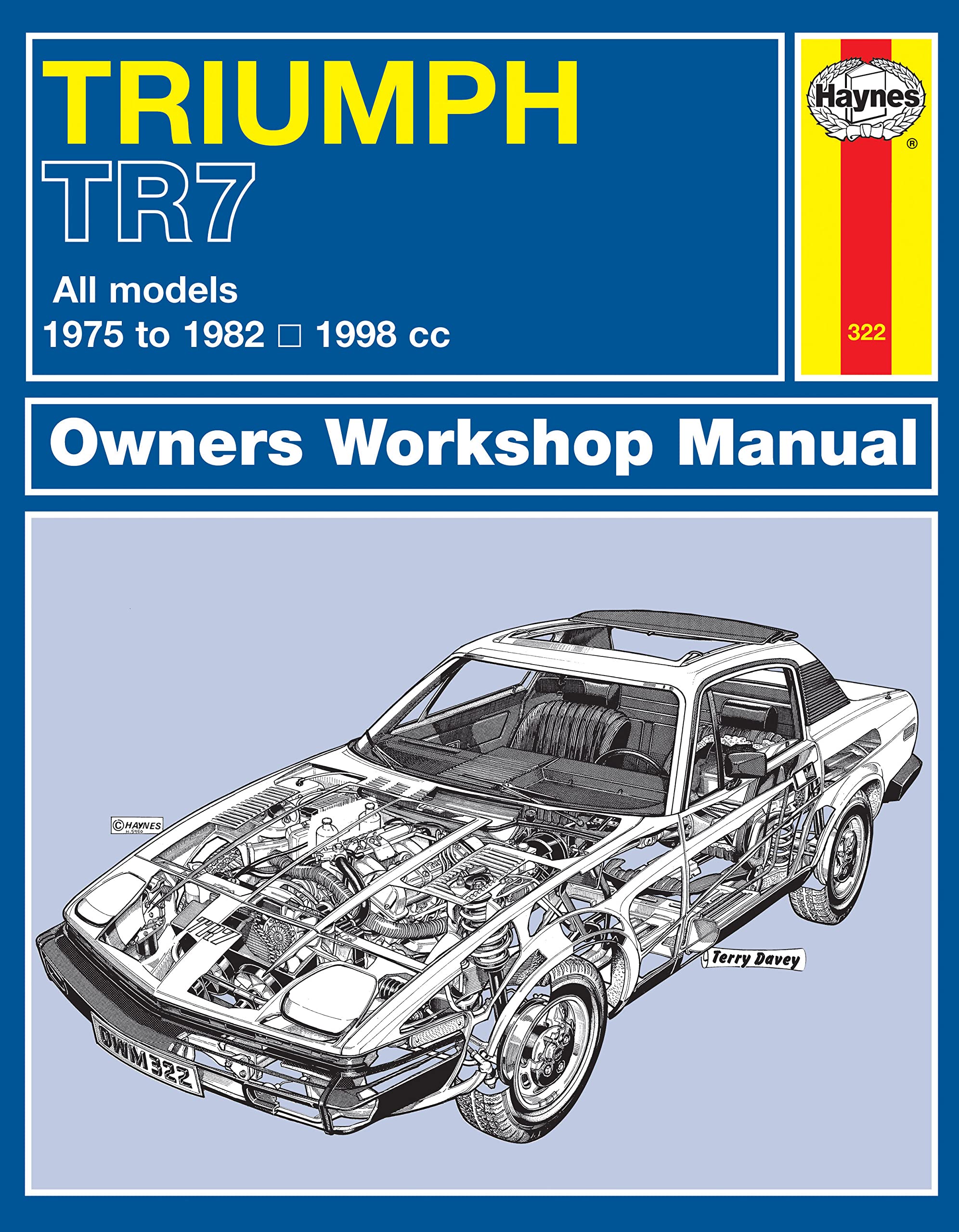 Triumph Tr7 by  Haynes Publishing - 9780857339263