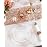 Nervure 350PCS Rose Gold Plastic Plates - Rose Gold Plastic Dinnerware Sets for 50 Guests - 100 Disposable Plates, 150 Silverware, 50 Cups, 50 Napkins for Wedding & Party