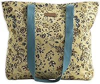Vista 30 de Maison d' Hermine - Bolsa de lona de algodón reutilizable para mujeres, con asa para el hombro, bolsas a granel para compras y viajes