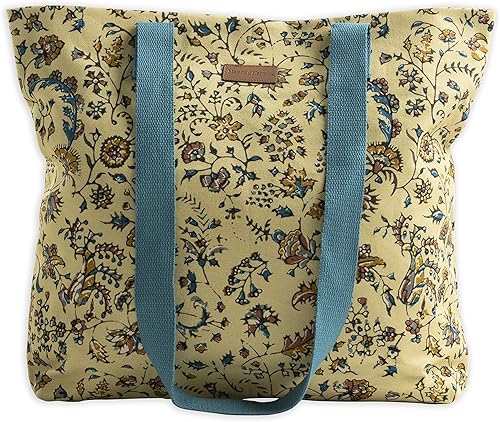 Maison d' Hermine - Bolsa de lona de algodón reutilizable para mujeres, con asa para el hombro, bolsas a granel para compras y viajes