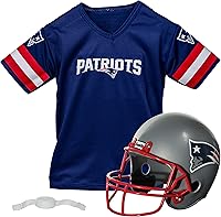 Vista 32 de Franklin Sports - Conjuntos de casco y camiseta para niños de la NFL - Conjuntos de uniforme de equipo juvenil de la NFL - Juego de disfraz - Casco