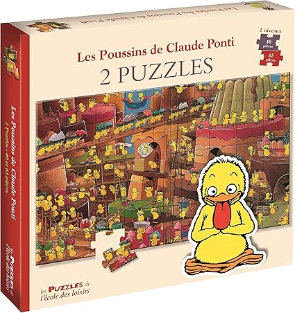 couverture de : Les poussins de Claude Ponti