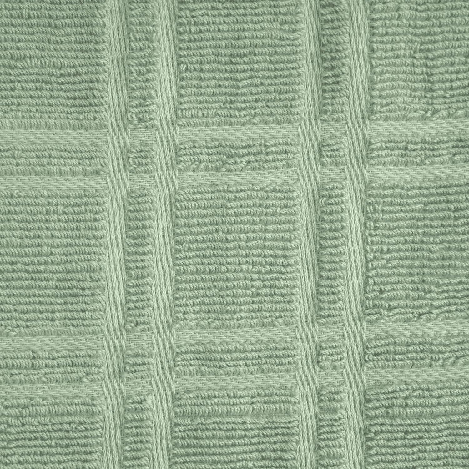 Blue Needles Hanging Kitchen Towels - Sage Green 100% Cotton Solid Kitchen Tie Towel, Set of 2 Hand Dish Cloth with Hanging Loops 9 x 17 Inches, Absorbent, Super Soft, and Fast Drying Home Essential - Image 8