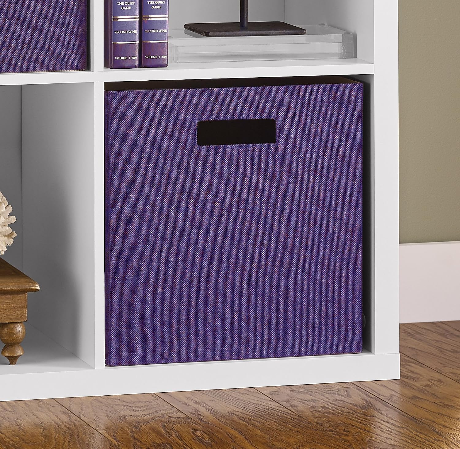 ClosetMaid 7109 Decorative Fabric Storage Bin, Purple image 3