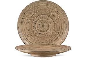 Handcrafted Bamboo Fruit Bowl: Functional Decor for Every Home