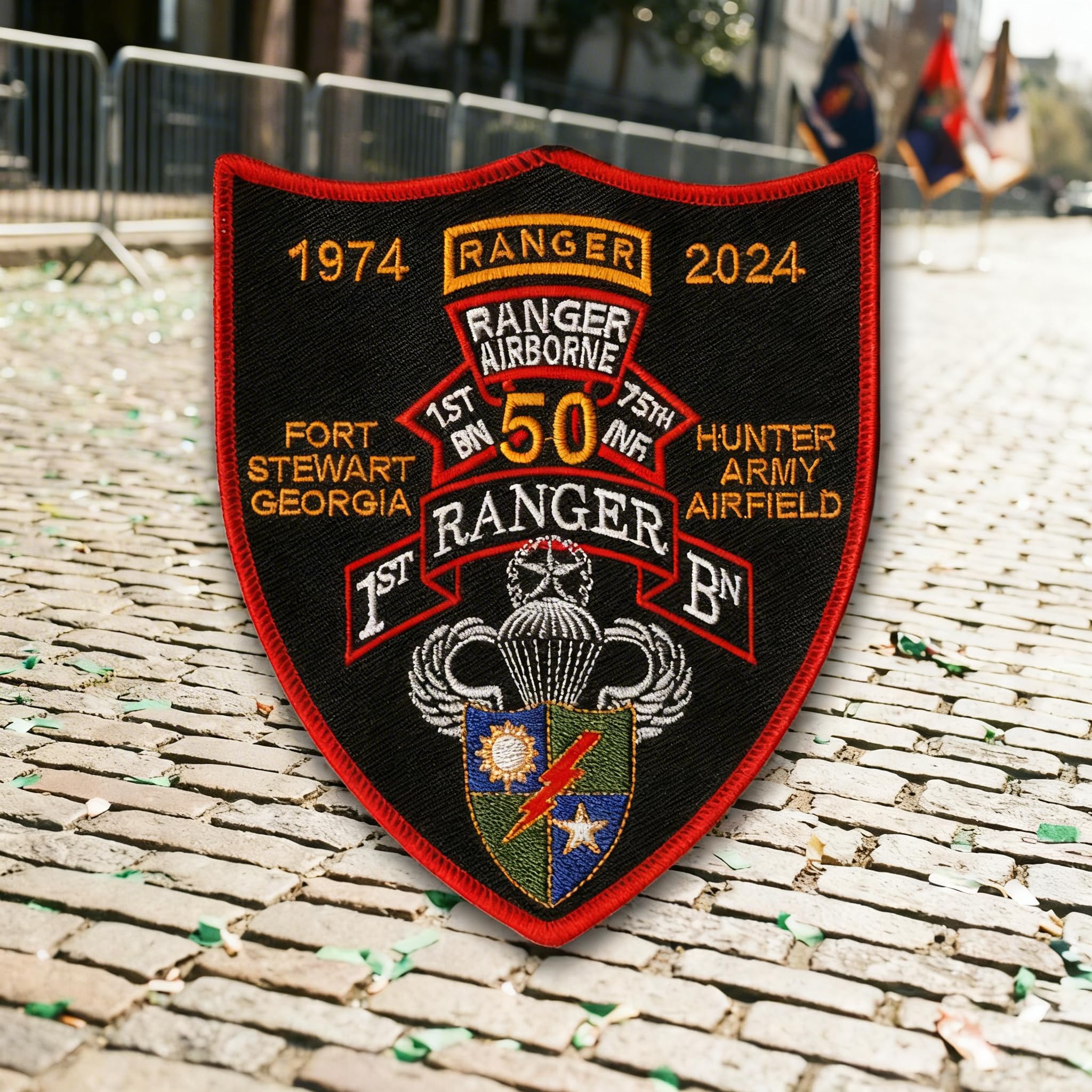 Amazon.com: Bayonet Design - 1st Battalion, 75th Ranger 50 Year
