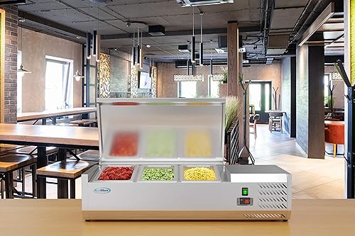 Vista 6 de KoolMore SCDC-3P-SG Refrigerador comercial, 40 pulgadas, plateado