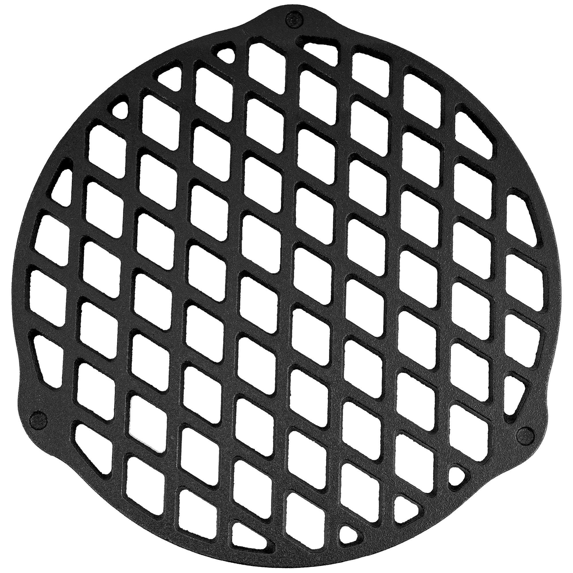 BBQ-Toro Grille empilable en Fonte pour Chignon Ø 30cm | für 4,5 QT Dutch Oven Noir