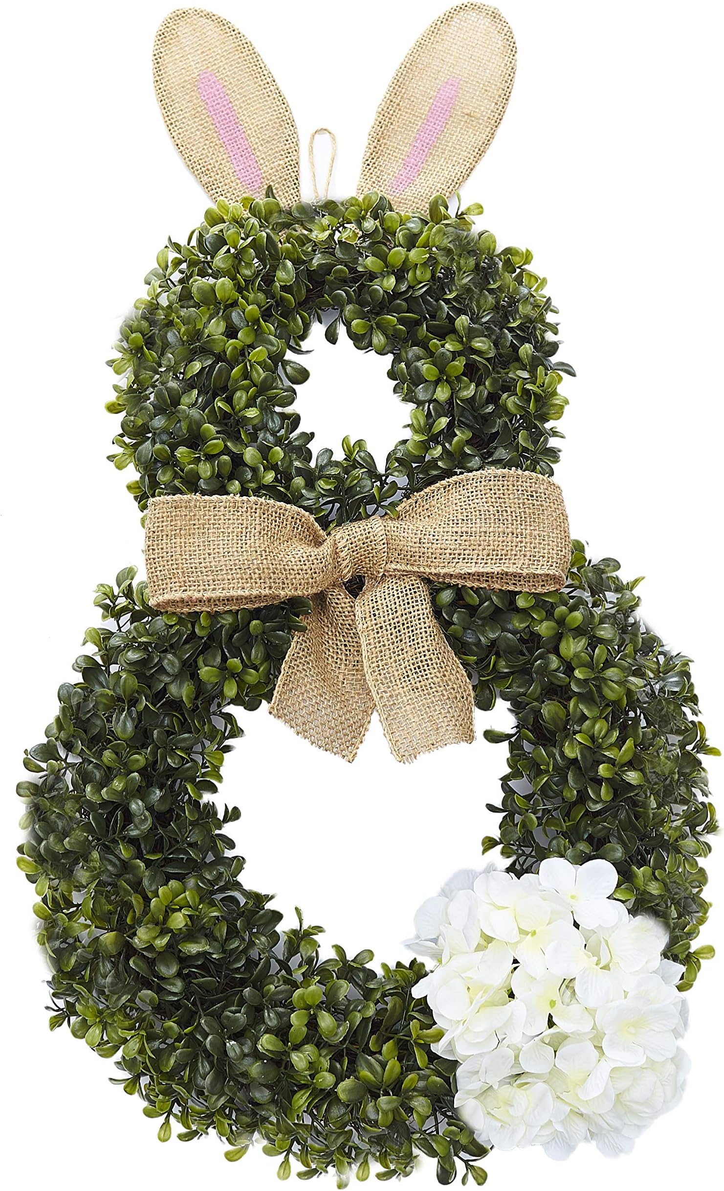 The Lakeside Collection Lighted Velvet Easter Wreath with