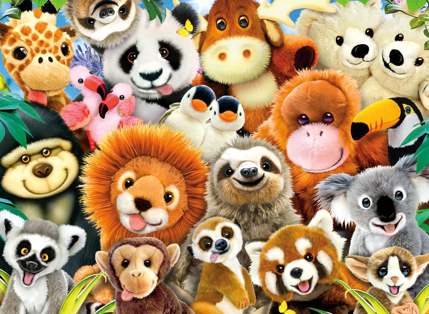 Ceaco - Plushie Parade - 100 Piece Jigsaw Puzzle