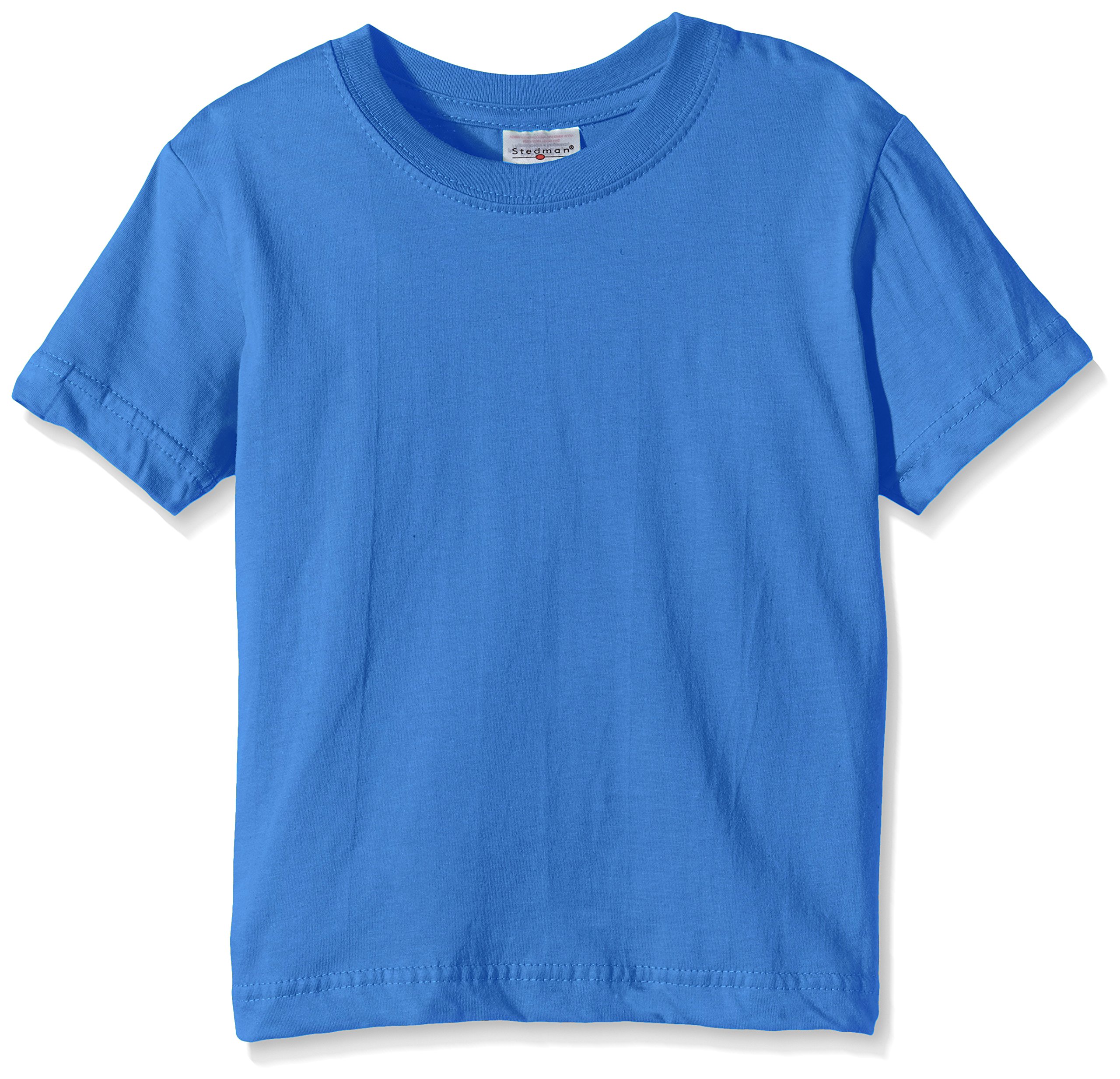 Stedman Apparel Boys Classic-T/ST2200 Short Sleeve T-Shirt, Blue (Bright Royal), 9 Years (Manufacturer Size:Medium)