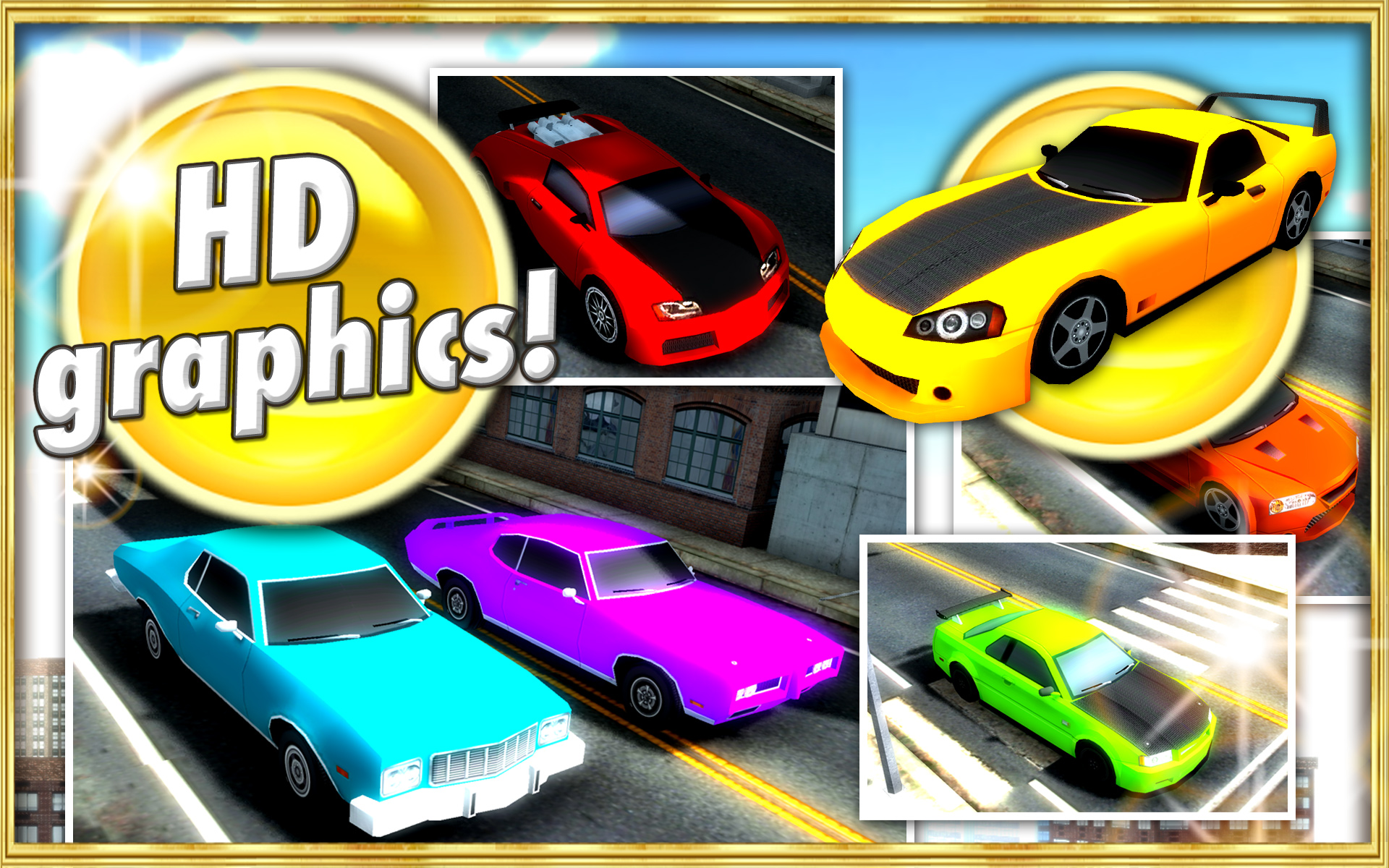 Voitures de course 3D puzzles collection de voitures de jeu de puzzle