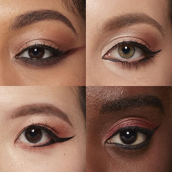 NYX PROFESSIONAL MAKEUP Micro Brow Pencil, Eyebrow Pencil - Brunette & Epic Ink Liner, Waterproof Liquid Eyeliner - Black, Vegan Formula