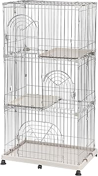 iris 2 tier cat cage