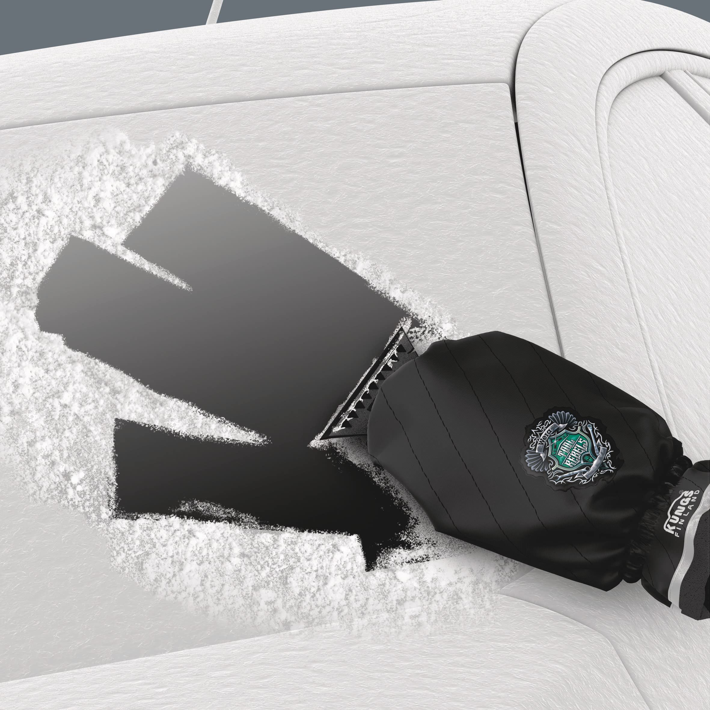 Wera 05134023001 Eisbrecher, Edelstahl Schraubendreher Satz mit Eiskratzer-Handschuh, 32-teilig