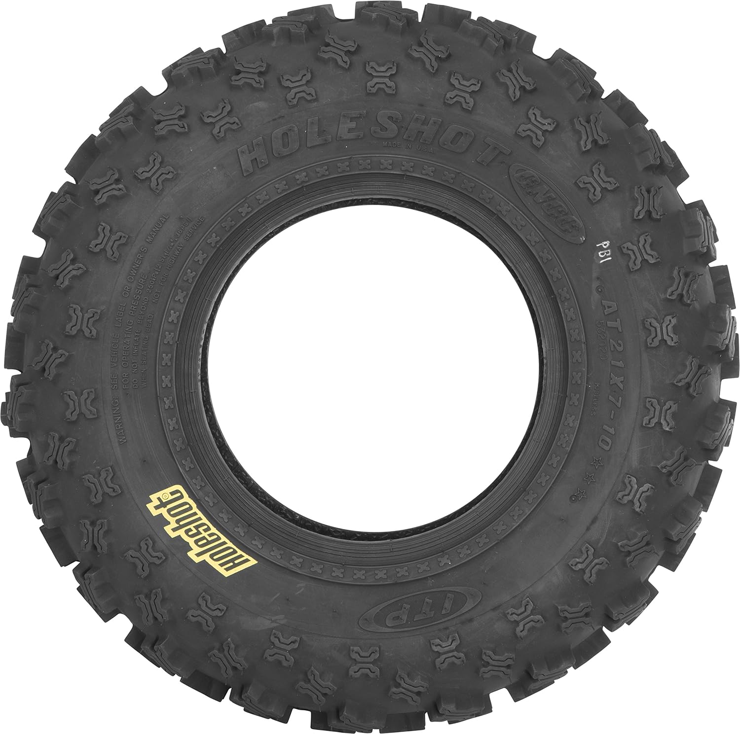 ITP Holeshot GNCC Front Tire 21x710 Automotive