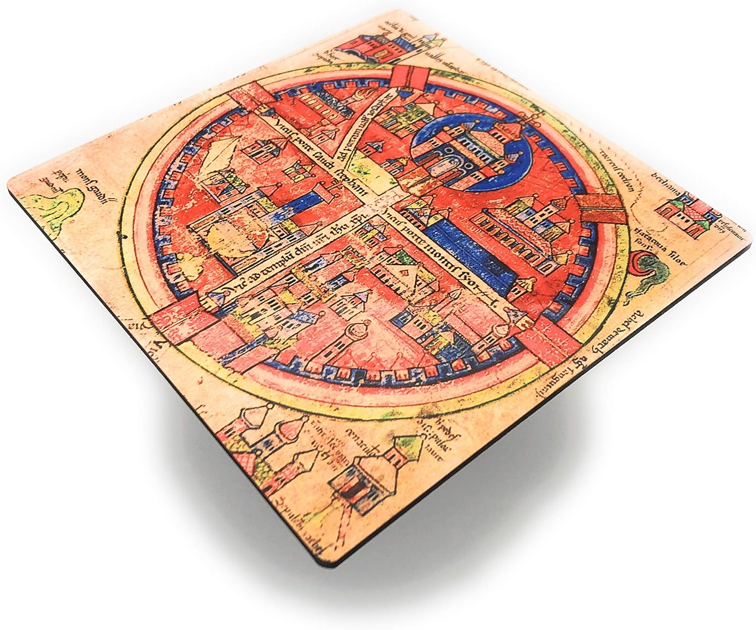 Black Friday 🔥 BARBARA SHAW GIFTS Ancient Jerusalem Trivet, Heat Resistant Israeli Gifts Christian, Hebrew Gifts Made in Jerusalem 8X8 Trivet, Pot Trivet, Decorative Trivet, Kitchen Trivet, Unique Trivet