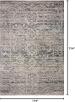 Vista 177 de Loloi Jean Stoffer Katherine Collection KES-02 Ocean/Coral 2'-7'' x 10'-0'', .25" Pile Height, Runner Rug
