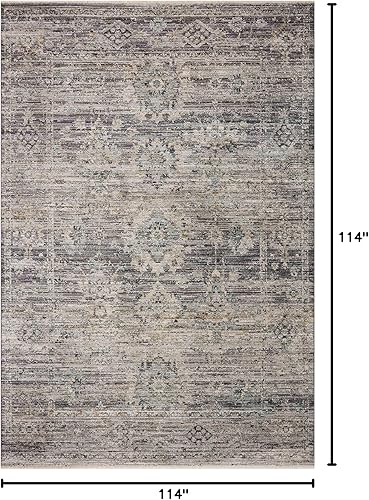 Miniatura 177 de Loloi Jean Stoffer Katherine Collection KES-02 Ocean/Coral 2'-7'' x 10'-0'', .25" Pile Height, Runner Rug