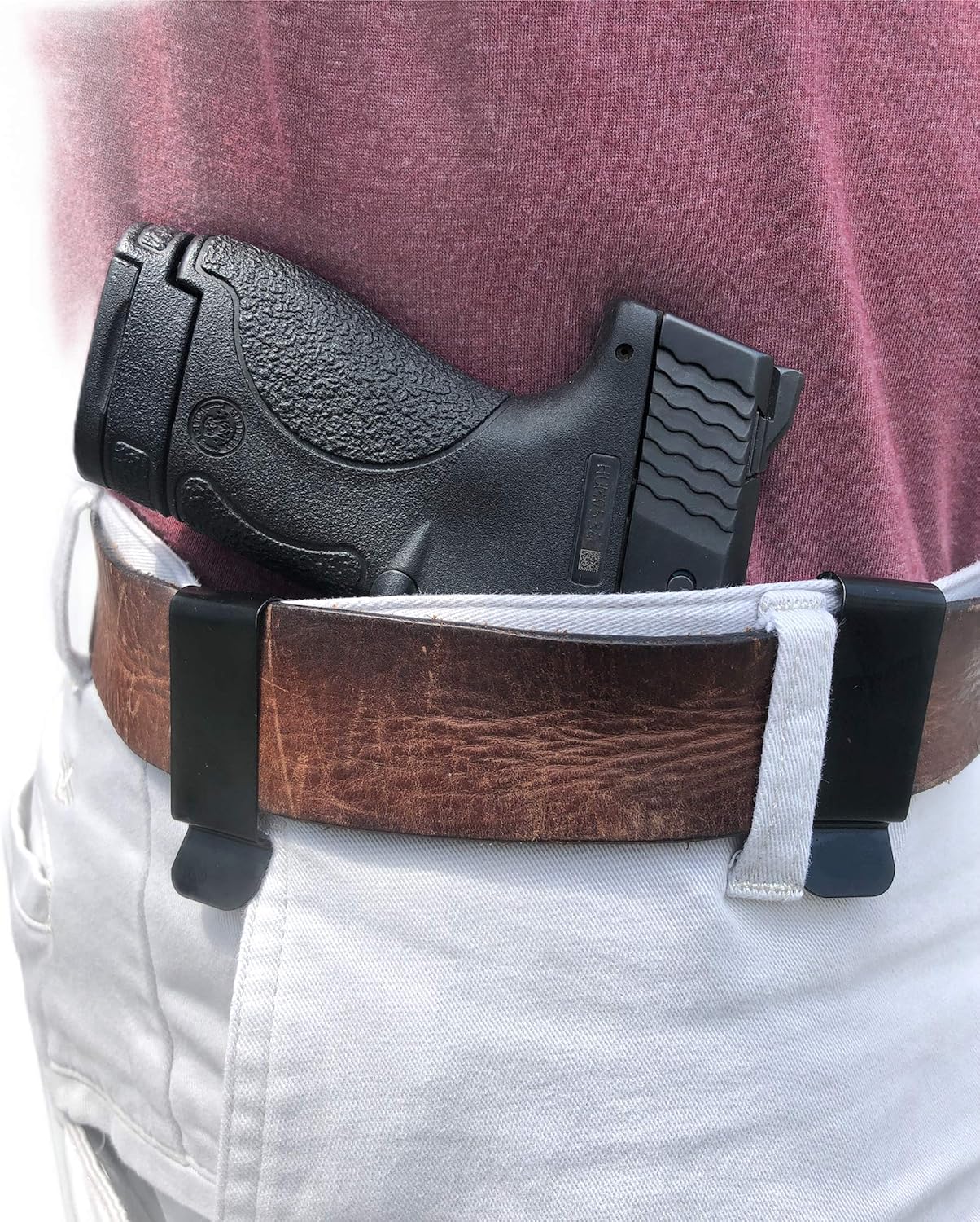 Concealed and Tuckable Leather Gun Holster fits Ruger P85,P89,P90,P94,P95,P97,SR9,P944,P345,PK345,PK944,KP89,KP90,PK95