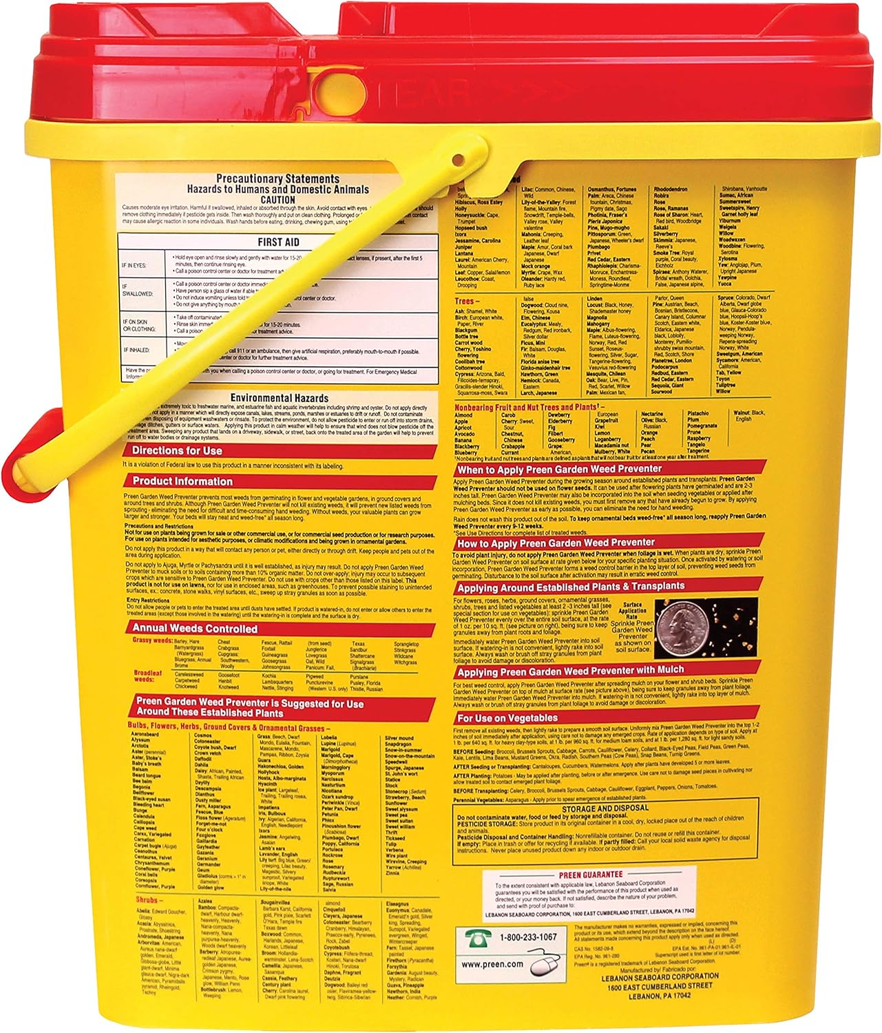 Preen Weed Preventers - Extended Control and Garden Weed Preventer