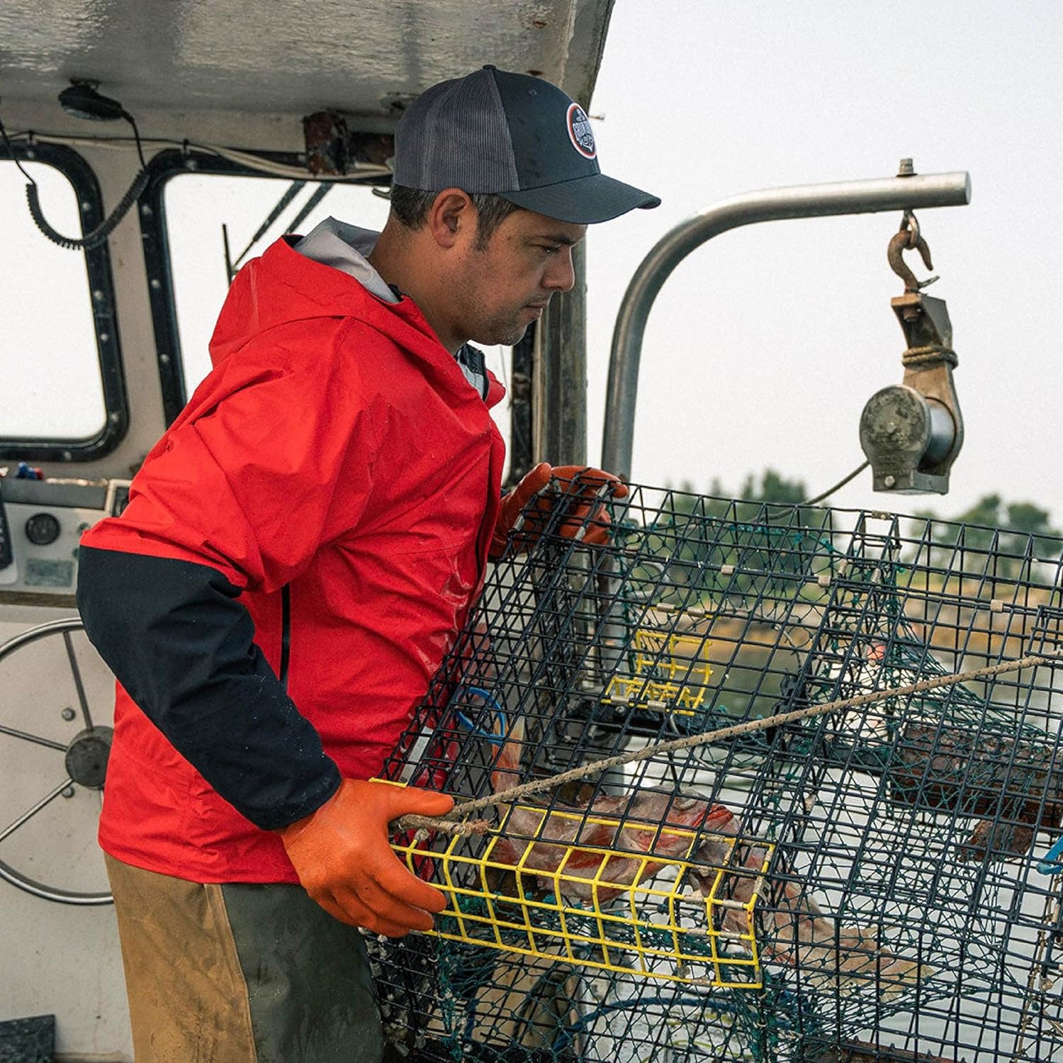 Grundéns Men's Dreadnought Jacket - Waterproof & Wind Resistant, All Weather Commercial Fishing Jacket, Medium Duty - Image 6