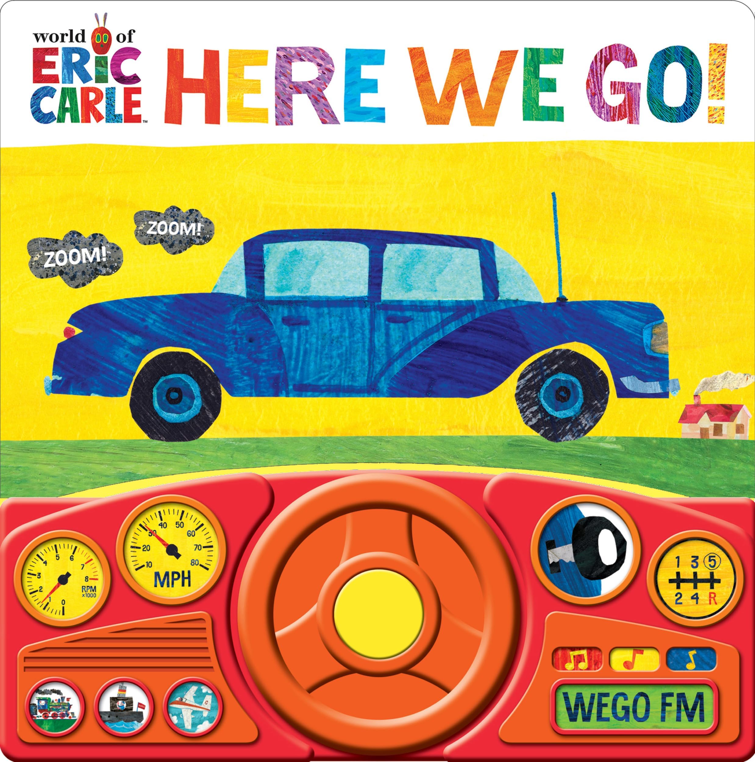 World of Eric Carle, Here we Go Little Steering Wheel Sound Book