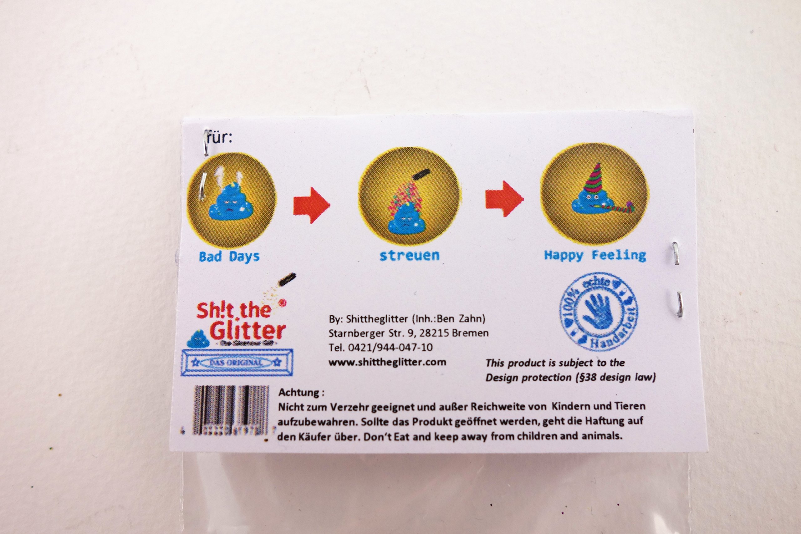 Shit The Glitter Poop Licorne (comestible) / Pilules à Paillettes / Joie / Cadeau / Surprise / Plaisir De Salle De Bain / Rituel / Motivation