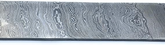 10 Long Damascus Steel blank billets with 2 width