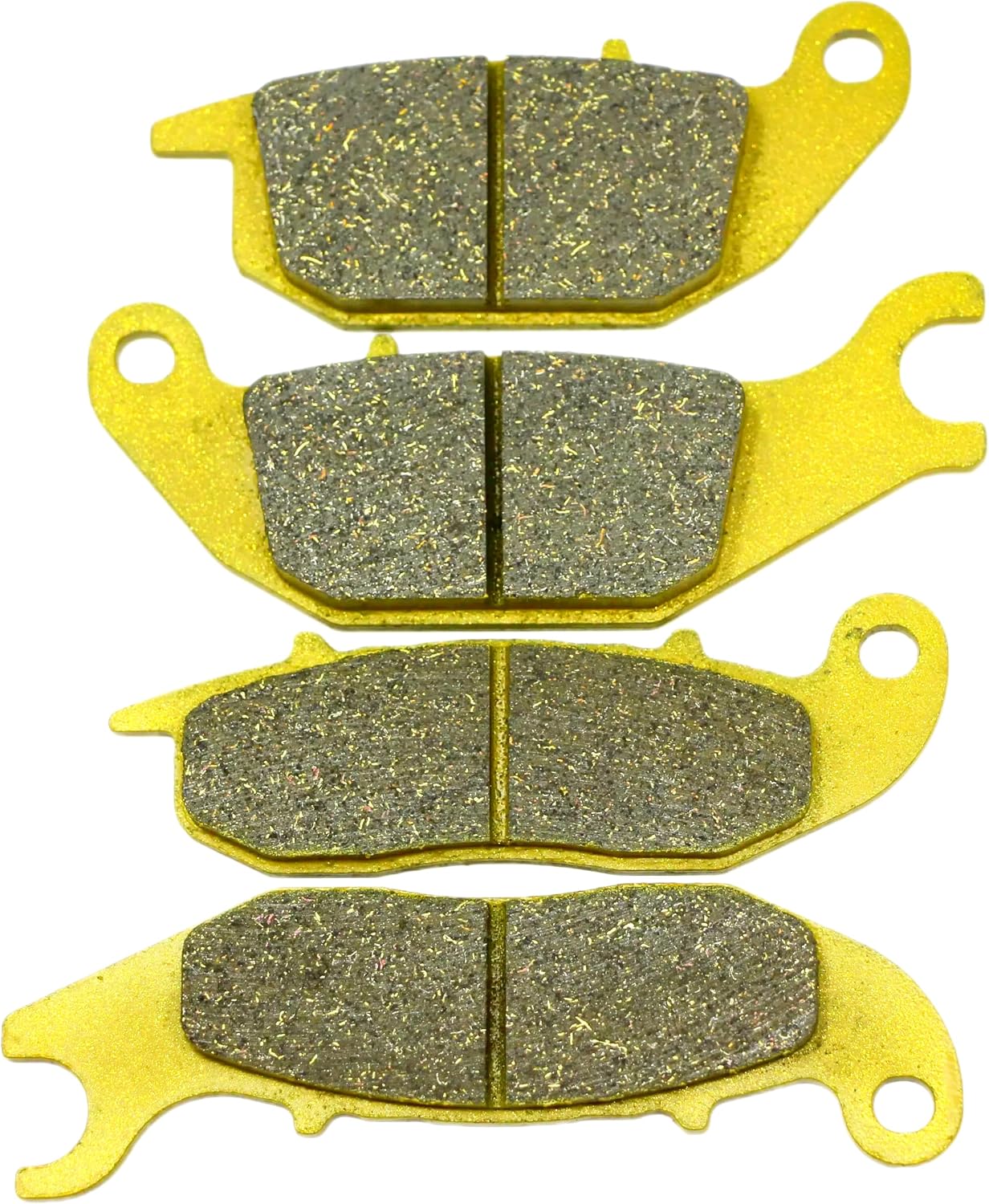 Front Rear Brake Pads for Honda Monkey 125 2018 2019 2020 2021 2022 2023 2024 - CBR 125 R CBR125R Brakes 6 Bolt Front Disc 2004 2005 2006 2007 2008 2009 2010 FA343 FA375 MC0554