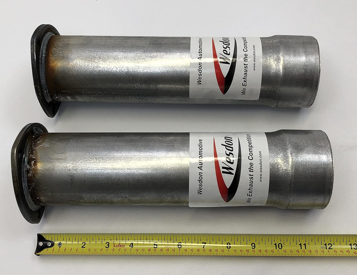 Header Collectors 3.00 inch Flange to 3.00 Inch OD Steel Pair of Wesdon Header Collector