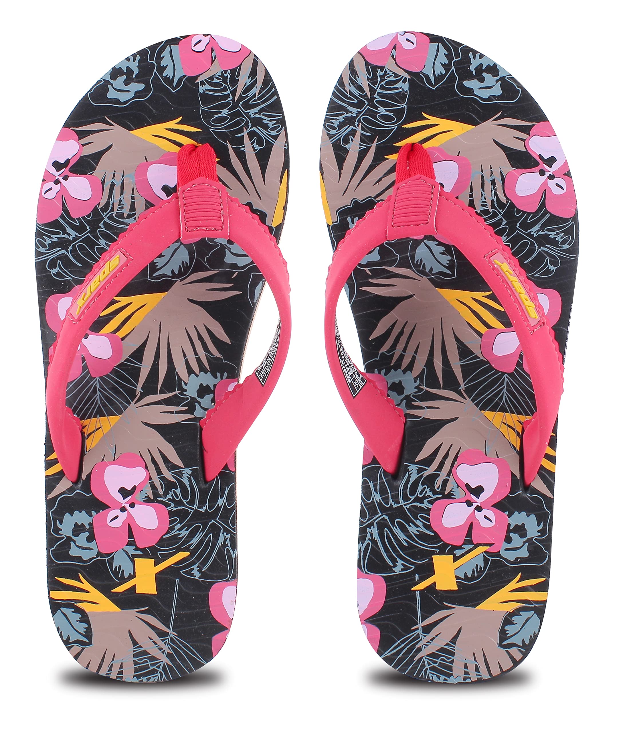 Women SFL-126 Georgia Peach Black Flip Flops (SF0126LGPBK0005)-image-36