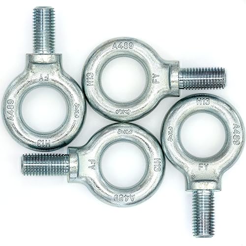 Miniatura 26 de 3 pernos de ojo de hombro de elevación de 7/16"-14 x 1-3/8" Autocolorido