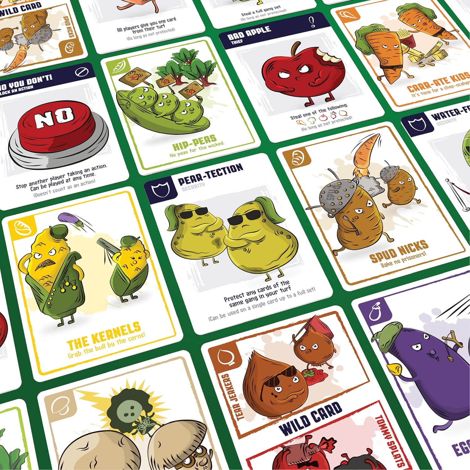 Bubblegum Stuff - Plant-Based Riot | Savagely Strategic Set-Collecting Card Game | Fun Family Game | 98 Poker-Size Cards - 2-6 Players