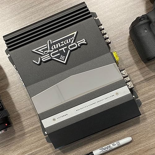 Miniatura 8 de Lanzar Jovial - Amplificador estéreo para automóvil de 2 canales, 36 W, alta potencia, sonido de audio de 2 canales, caja de amplificador de altavoz