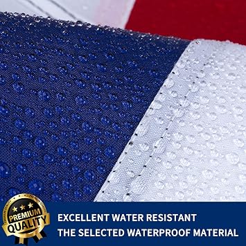 XIFAN Premium Australia Flag 3x5 ft Outdoor, Large Double Sided Heavy Duty 210D Nylon Embroidered Stars Australian Country Flag, Longest Lasting Decoration with 4-Stitch Hemming, Brass Grommets