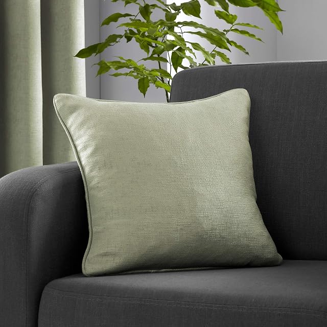 Fusion - Strata - Cushion Cover - 43 x 43cm in Green