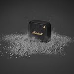 Marshall Willen II Bluetooth Speaker, Wireless, 17+ Hours Playtime, Water-Resistent IP67, Quick Charge - Black