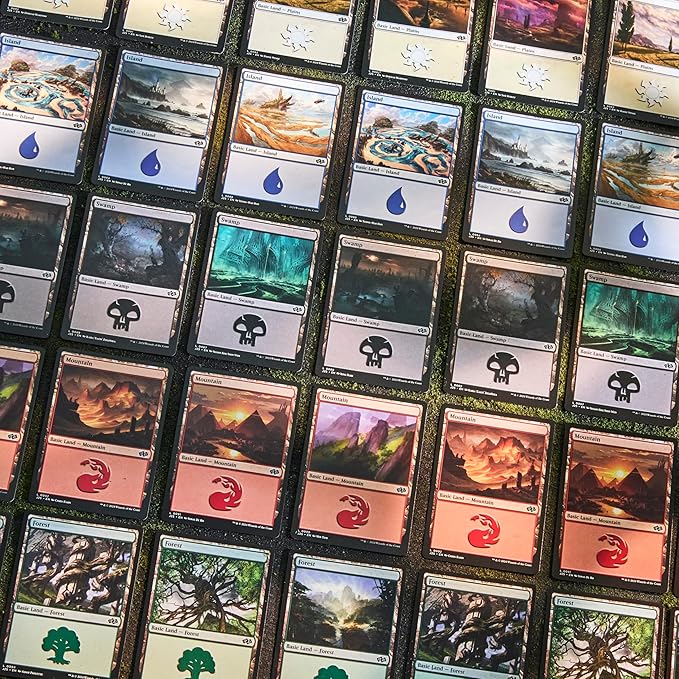 Magic: The Gathering Land Station 400 Cartas de Tierra Básicas miniatura 7