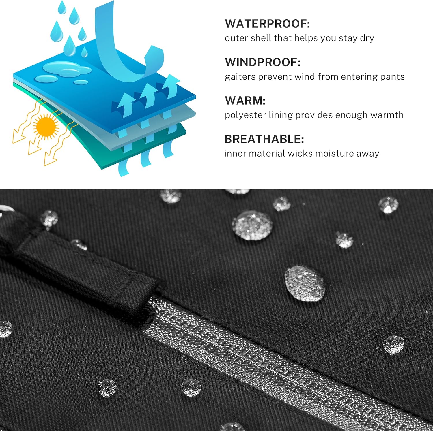 RUPUMPACK Women’s Waterproof Ski Pants Winter Snow Pants Insulated Snowboard Pants : Clothing, Shoes & Jewelry