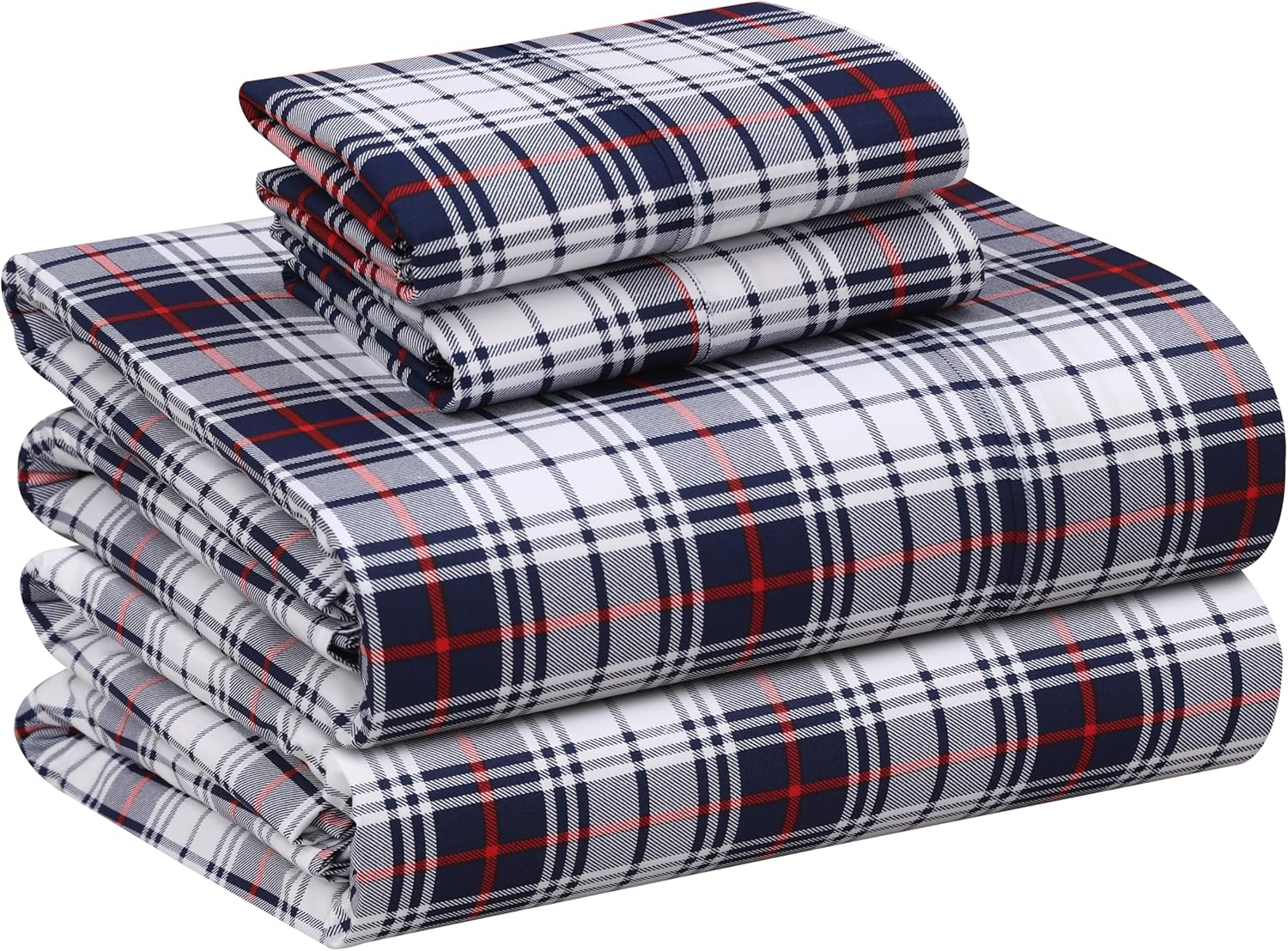 Amazon.com: RUVANTI 100% Cotton Sheets - Crispy Cooling Percale Sheets ...