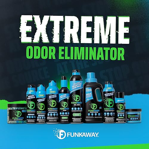 Miniatura 7 de FunkAway - Espray eliminador de olores para calzado, ropa y equipo, sin aerosol tamaño mini para viajar, bolsa de gimnasio, bolso de mano,