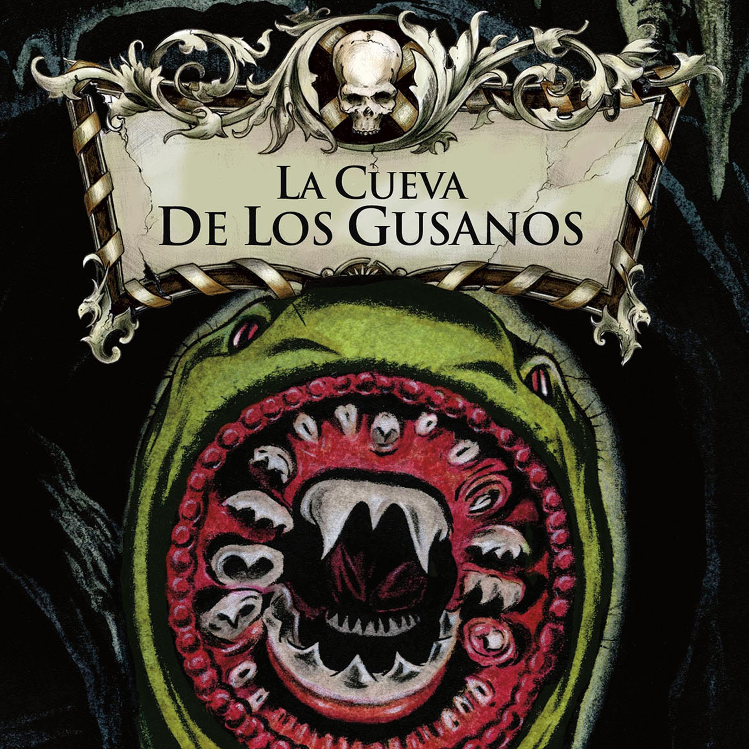 Cover art for La cueva de los gusanos [The Worm Cave]