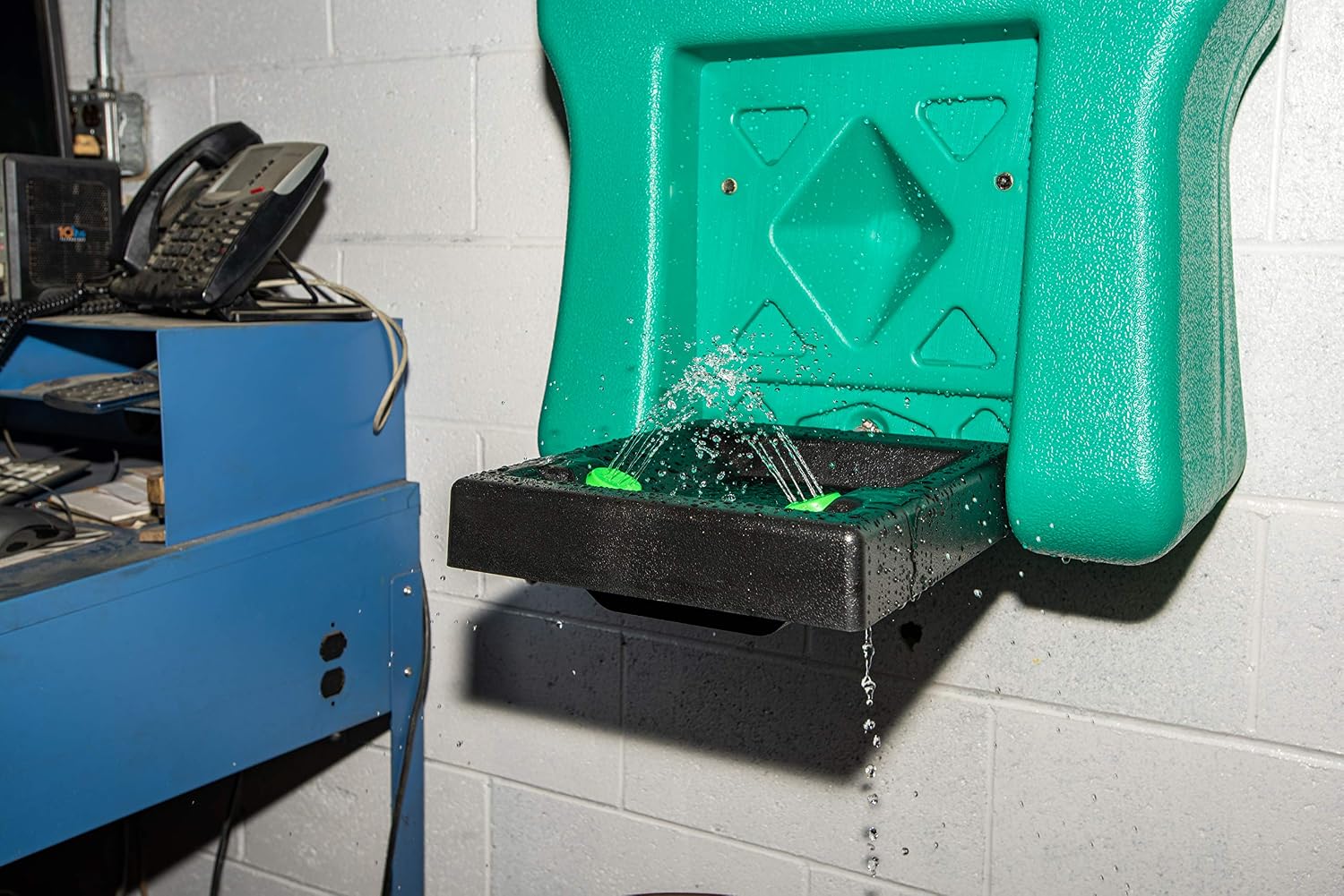 Hughes Portable, Self-Contained, 16-Gallon Gravity-Fed Eyewash Station